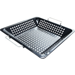 GrillPro 12 In. x 12 In. Non-Stick Gourmet Wok 98121