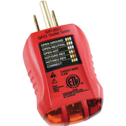 Gardner Bender Outlet and GFI Tester GFI-3501