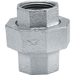 Anvil 1-1/2 In. x 1-1/2 In. FPT Malleable Iron Galvanized Union 8700163606