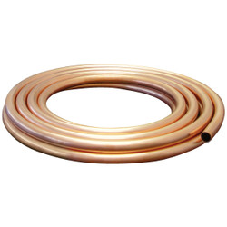 B&K 1/4 In. OD x 15 Ft. Utility Grade Copper Tubing UT04015