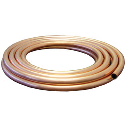 B&K 1/4 In. OD x 25 Ft. Utility Grade Copper Tubing UT04025