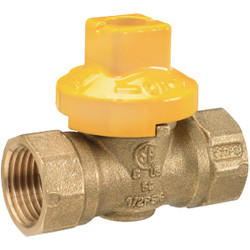 ProLine 1 In. FIP x 1 In. FIP Brass Gas Ball Valve, 1-Piece Body 113-525