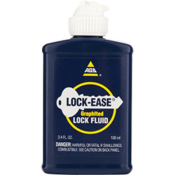 AGS Lock-Ease 3.4 Oz. Squeeze Bottle Graphited Lock Lubricant LE-4