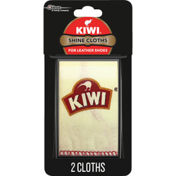 Kiwi Flannel Shoe Shine Cloth (2-Pack) 308