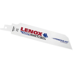 Lenox Lazer 6 In. 18 TPI Metal Reciprocating Saw Blade (5-Pack) 201746118R