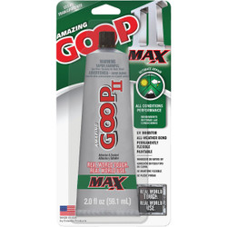 Amazing Goop II Max 2 Oz. All Weather Multi-Purpose Adhesive 142100