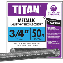 Southwire 3/4 In. x 50 Ft. Flexible Flexible Metal Conduit 55082722