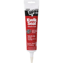 Dap Kwik Seal 5.5 Oz. Almond Kitchen & Bath Adhesive Caulk 18013