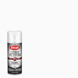 Krylon Rust Tough 12 Oz. Gloss Alkyd Enamel Spray Paint, White K09200008