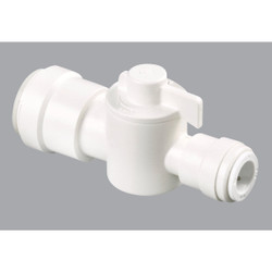 Watts 1/2 In. CTS X 3/8 In. CTS Plastic Stop Valve 3555-1008