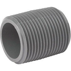 B&K 1 In. MIP x Close Schedule 80 PVC Nipple 405-001