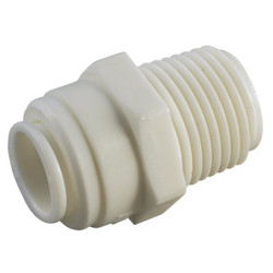 Anderson Metals 5/8 In. x 1/2 In. MPT Push-In Plastic Connector 53068-1008