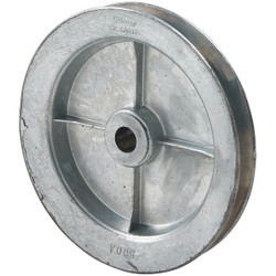 Chicago Die Casting 5 In. x 1/2 In. Single Groove Pulley 500A5
