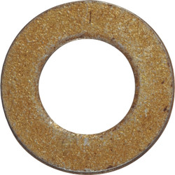 Hillman 1/4 In. Hardened Steel Yellow Dichromate Flat Washer (100 Ct.) 280301