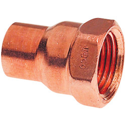 NIBCO 1/2 In. Female Copper Adapter (10-Pack) W01030J