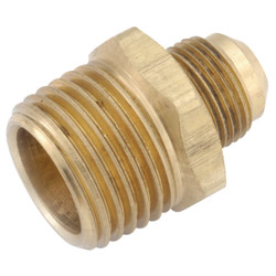 Anderson Metals 3/8odx3/8 Male Adapter 54808-0606 Pack of 5