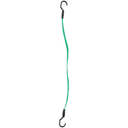 Erickson 3/4 In. x 30 In. Flat Bungee Cord, Green 06930