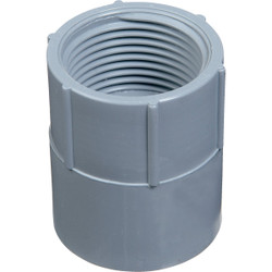 Carlon 2-1/2 In. Female Threaded & Socket PVC Conduit Female Adapter E942KCAR