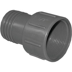 Boshart 1-1/2 In. FPT x 1-1/2 In. Insert Polypropylene Hose Adapter UPVCFA-15