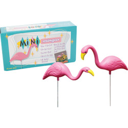 Bloem Pink Flamingo Mini Lawn Ornament (2-Pack) G52
