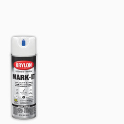 Krylon Mark-It 730008 Industrial SB APWA White Inverted Marking Paint 730008