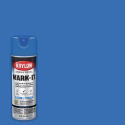 Krylon Mark-It 730308 Industrial SB APWA Blue Inverted Marking Paint 730308