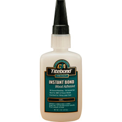 Titebond 2 Oz. Instant Bond Gel Viscosity CA Wood Glue 6231