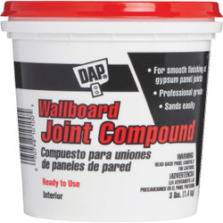 Dap 3 Lb. Pre-Mixed Latex Wallboard Drywall Joint Compound 10100