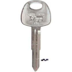 ILCO Hyundai Nickel Plated Automotive Key, HY14 / X236 (10-Pack) AF01626002