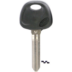 ILCO Hyundai Nickel Plated Automotive Key, HY15-P / HY15P (5-Pack) AJ00000812