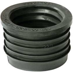 Fernco DWV 2 In. x 2 In. Sewer and Drain PVC Iron Pipe Hub Adapter P22U-205