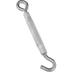 National 3/8 In. x 10-1/2 In. Stainless Steel Hook & Eye Turnbuckle N221978