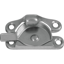 National Double Hung Satin Nickel Crescent Sash Lock N325381