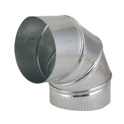 Imperial 30 Ga. 6 In. Galvanized Adjustable Elbow GV0296-C