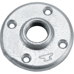 Anvil 1-1/2 In. Malleable Iron Galvanized Floor Flange 8700164455