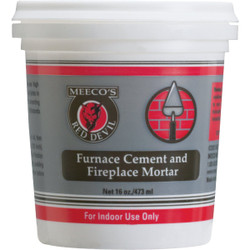 Meeco's Red Devil 1 Pt. Gray Furnace Cement & Fireplace Mortar 1353