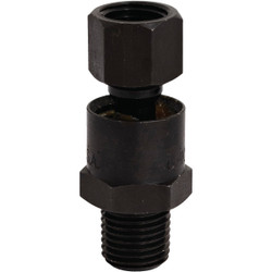 Milton Full Swivel 1/4 In. MPT x 1/4 In. FPT Steel Black Oxide Plug S-659