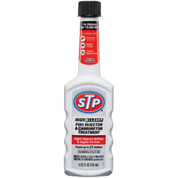 STP 5.25 Oz. High Mileage Fuel Injector & Carburetor Treatment 18311