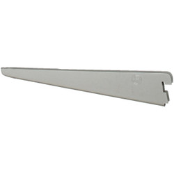 FreedomRail 12-1/2 In. Nickel Twin-Track Shelving Bracket 7913141345