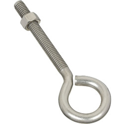 National 3/8 In. x 5 In. Stainless Steel Eye Bolt N221655