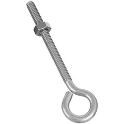 National 1/4 In. x 4 In. Stainless Steel Eye Bolt N221606 Pack of 10