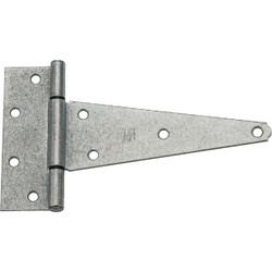 National 8 In. Galvanized Steel Heavy-Duty Tee Hinge N129494