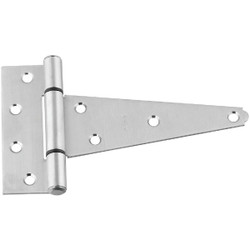 National 6 In. Stainless Steel Extra Heavy Tee Hinge N342519