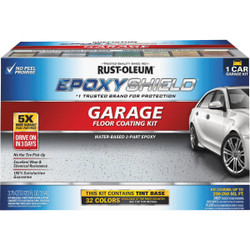 Rust-Oleum EPOXYSHIELD Gloss Garage Floor Coating Kit, Tint Base, 120 Oz. 252625