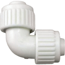 Flair-It 3/4 In. x 3/4 In. 90 Deg. Plastic Compression PEX Elbow (1/4 Bend)