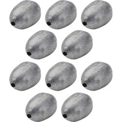 SouthBend 1/4 Oz. Egg Sinker (10-Pack) FEG9