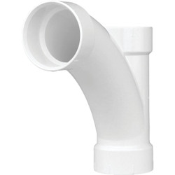Charlotte Pipe 3 In. Tee-Wye DWV PVC Tee PVC 00501  1000HA