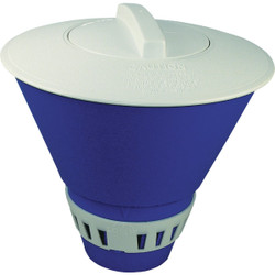 JED Pool 1.1 Lb. Adjustable Floating Chlorine Chemical Dispenser 10-450