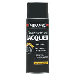 Minwax 11.5 Oz. Clear Semi-Gloss Spray Lacquer 152050000