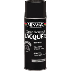 Minwax 11.5 Oz. Clear Satin Spray Lacquer 152100000